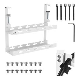 MACLEAN ORGANIZER PODBIURKOWY NA KABLE MC-104 W