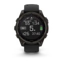 Zegarek sportowy Garmin Fenix 8 Solar Sapphire Titanium Carbon Grey 47mm Tytanowy