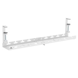 MACLEAN ORGANIZER PODBIURKOWY NA KABLE, MAX. OBCIĄŻENIE 5KG, MAX. 728MM, BIAŁY MC-103 W