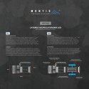 MONTIS ALUMINIOWA RĘCZNA LATARKA AKUMULATOROWA LED MT154