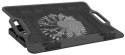 NATEC PODSTAWKA CHŁODZĄCA DIPPER 2 12.1-17.3'' Z WENTYLATOREM, PODŚWIETLENIE, USB