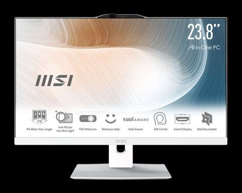 MSI AIO Modern AM242P 12M-2005EU Intel i5-1235U 24" IPS LED FHD Non-Touch Anti-Glare 16GB SSD500GB M.2 AX211 WiFi 6E Windows 11 MSI AIO Modern AM242P 12M-2005EU Intel i5-1235U 24" IPS LED FHD Non-Touch Anti-Glare 16GB SSD500GB M.2 AX211 WiFi 6E Windows 11