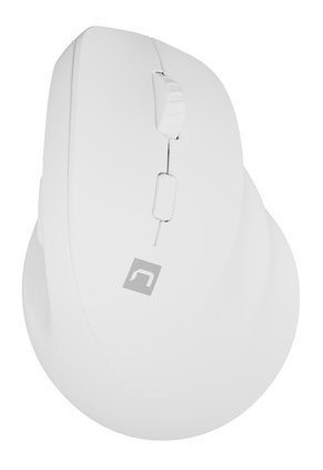 NATEC MYSZ WERTYKALNA CRAKE 2 BEZPRZEWODOWA 2400DPI BT 5.2 +2.4GHZ BIAŁA NATEC MYSZ WERTYKALNA CRAKE 2 BEZPRZEWODOWA 2400DPI BT 5.2 +2.4GHZ BIAŁA