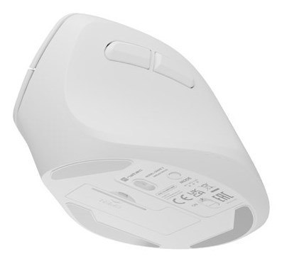 NATEC MYSZ WERTYKALNA CRAKE 2 BEZPRZEWODOWA 2400DPI BT 5.2 +2.4GHZ BIAŁA NATEC MYSZ WERTYKALNA CRAKE 2 BEZPRZEWODOWA 2400DPI BT 5.2 +2.4GHZ BIAŁA