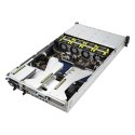 Platforma Asus Rack (2U) RS520A-E12-RS24U AMD Epyc 9004 (16x NVMe, 8x SATA/SAS, 2xM.2, 2xGPU, 2x10Gbe, IPMI, 1+1 1600W)