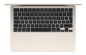 Apple 13-inch MacBook Air: Apple M4 chip with 10-core CPU and 10-core GPU, 24GB, 512GB SSD - Starlight