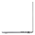 Apple 14-inch MacBook Pro: Apple M4 chip with 10-core CPU and 10-core GPU, 16GB, 512GB SSD - Silver