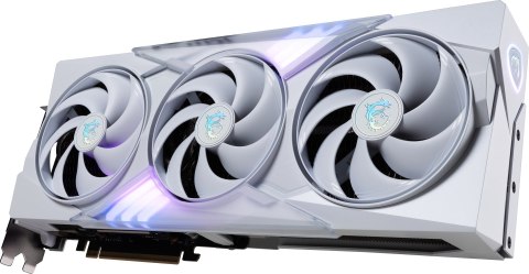 Karta graficzna MSI GeForce RTX 5080 16GB GAMING TRIO OC WHITE GDDR7 Karta graficzna MSI GeForce RTX 5080 16GB GAMING TRIO OC WHITE GDDR7