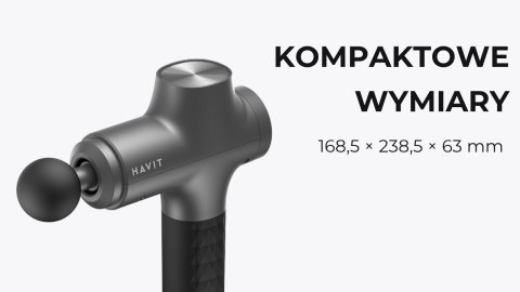 Masażer ręczny pistoletowy Havit MG1503 Masażer ręczny pistoletowy Havit MG1503