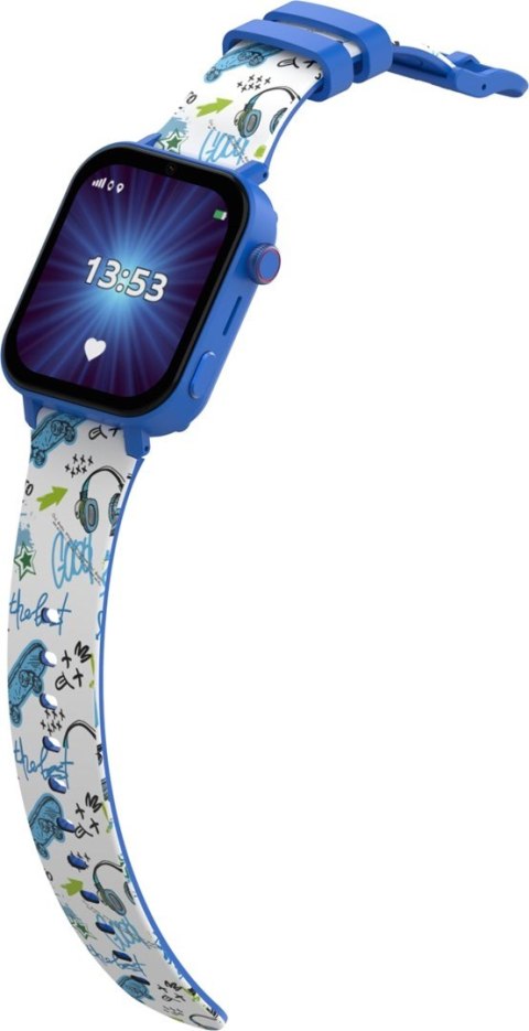 Smartwatch dla dziecka KiDiZ Connect niebieski Smartwatch dla dziecka KiDiZ Connect niebieski