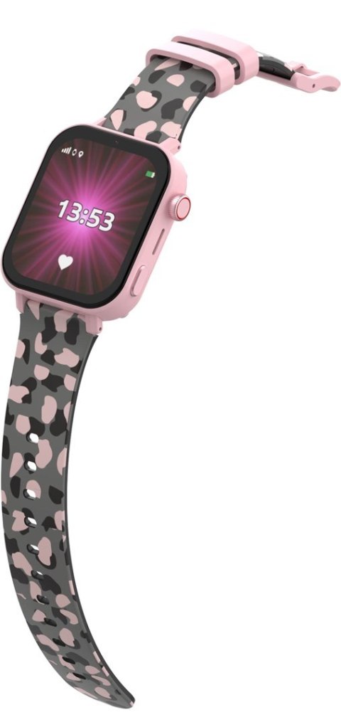 Smartwatch dla dziecka KiDiZ Connect różowy Smartwatch dla dziecka KiDiZ Connect różowy