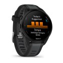 Zegarek Garmin Forerunner 165 Music, Black/Slate Grey
