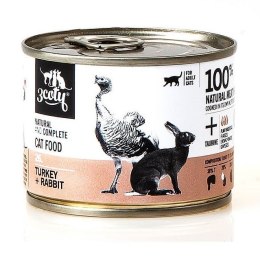 3Coty TURKEY + RABBIT for Adult cats 180g