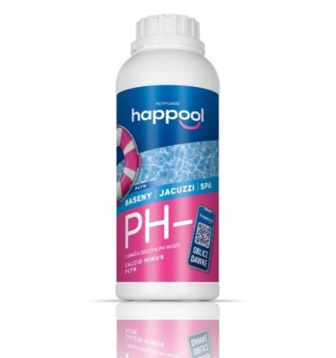 ACRYLMED Calcid Minus 1L - płynny preparat do obniżania odczynu pH wody