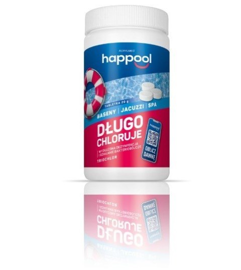 Acrylmed 0,4kg Multichlor 20g kompleksowa dezynfekcja wody basenowej - tabletki