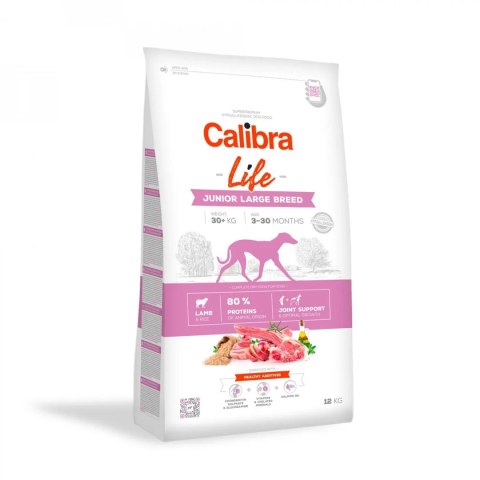 CALIBRA DOG life junior large breed lamb 12kg