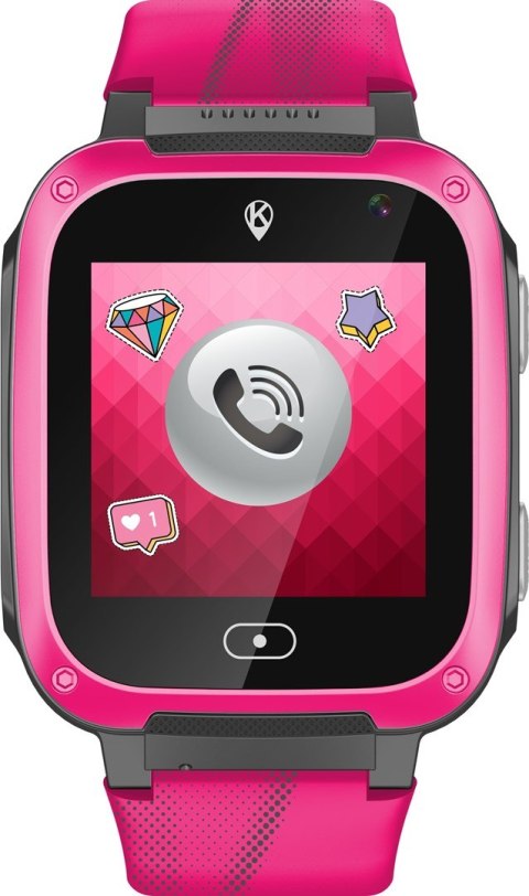 Smartwatch dla dziecka KiDiZ Basic różowy Smartwatch dla dziecka KiDiZ Basic różowy
