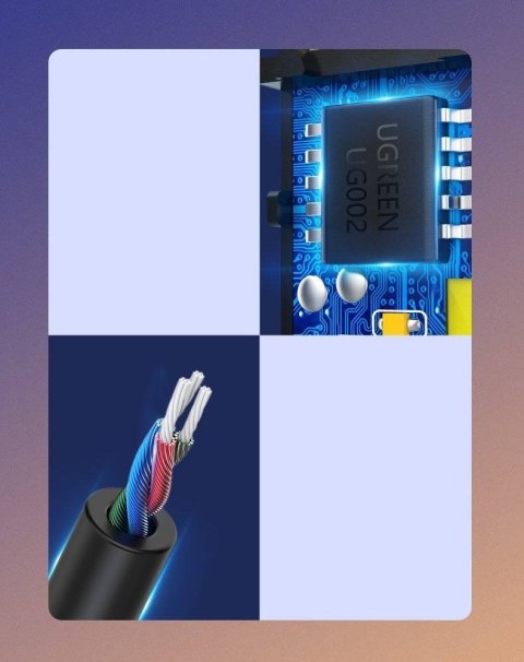 Ugreen Odbiornik dźwięku adapter audio Bluetooth 5.3 USB-3,5 mm mini jack (czarny)