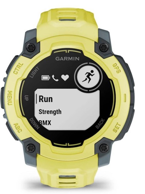 Zegarek sportowy Garmin Instinct E Electric Lime 45mm Limonkowy