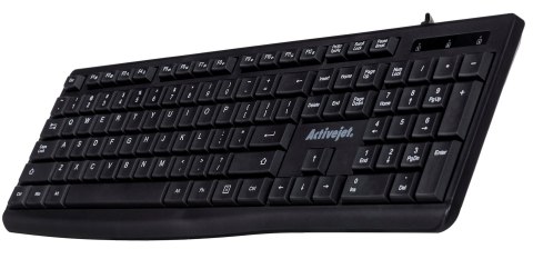 Activejet K-3803S Klawiatura przewodowa USB Activejet K-3803S Klawiatura przewodowa USB