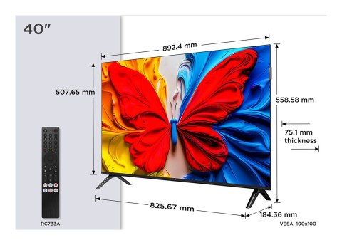Telewizor 40" TCL 40S59K