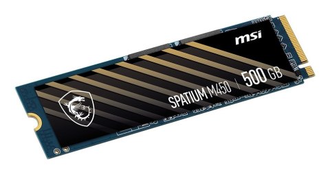 Dysk SSD MSI SPATIUM M450 PCIe 4.0 NVMe M.2 500GB Dysk SSD MSI SPATIUM M450 PCIe 4.0 NVMe M.2 500GB