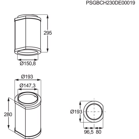 Wyciszenie do okapu ELECTROLUX M8CKSL28