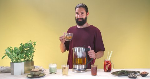 SEVERIN CZAJNIK ELEKTR. SZKŁO-STAL, REGULACJA TEMP. W PODST. AUTO. PROGRAMY, SITKO DO HERBATY, 1,7 L, MOC 3000W WK3480