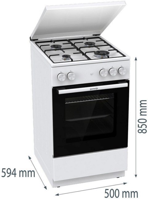 Kuchnia GORENJE GG5A14WJ Kuchnia GORENJE GG5A14WJ
