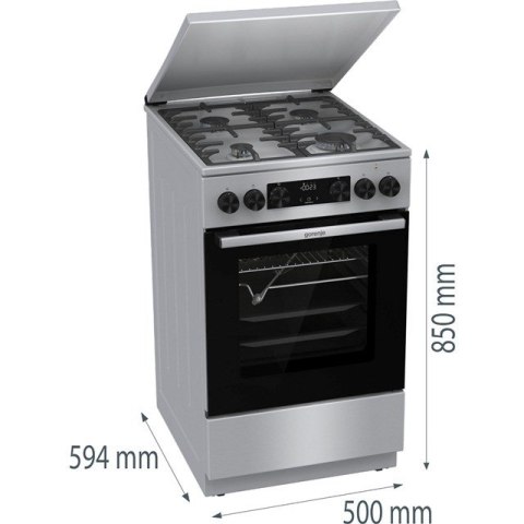 Kuchnia GORENJE GKS5C71XF Kuchnia GORENJE GKS5C71XF
