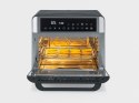 SEVERIN MINI PIEKARNIK Z FUNKCJĄ AIR FRYER, 12 AUTO. PROGRAMÓW, WYŚWIELACZ DOTYKOWY LED, TEMP. 40°C-220°C, 25 L ,2200W TO2077