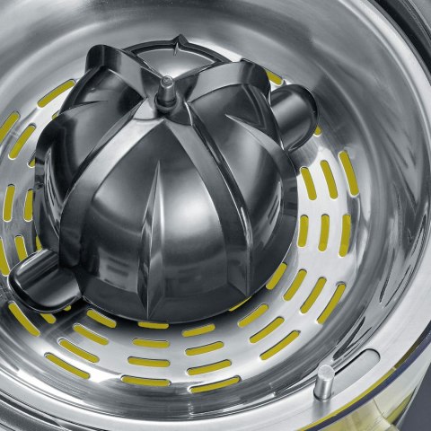 SEVERIN WYCISKARKA DO CYTRUSÓW, POJ. 400ML, STAL, 2 STOŻKI, RAMIĘ Z ALUMINIUM, REGULATOR MIAZGI OWOCOWEJ, MOC 160W CP3544