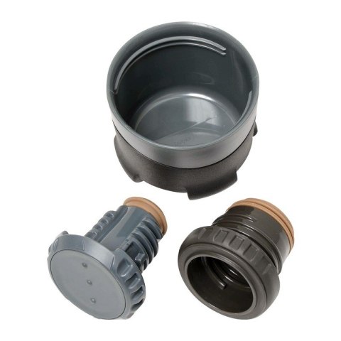 Termos outdorowy do warunków ekstremalnych z kubkiem 0,9l black matt 150063 THERMOS