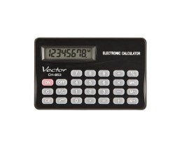 Vector Kalkulator kieszonkowy KAV CH-853, 8-cyfrowy,.83x53mm, czarny