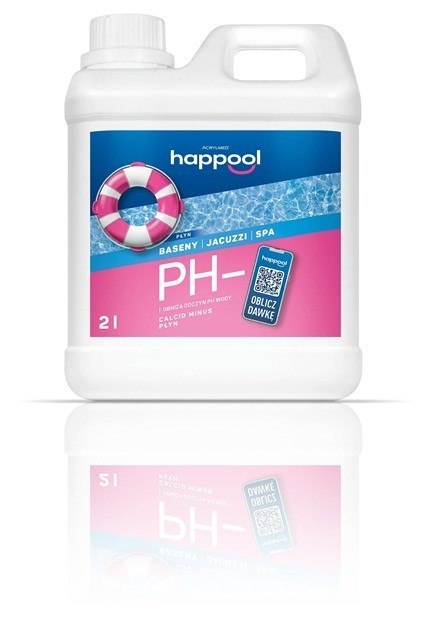 ACRYLMED Calcid Minus 2L - płynny preparat do obniżania odczynu pH wody