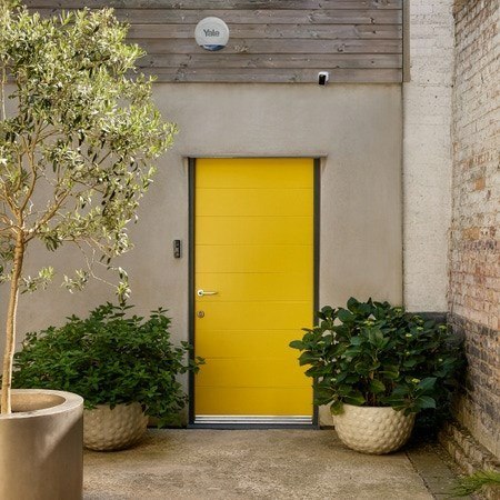 Yale Zewnętrzna syrena szara