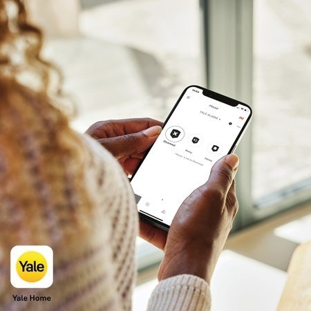 Yale Zewnętrzna syrena szara