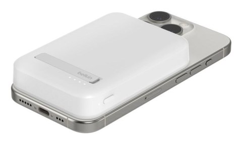 BELKIN POWERBANK BOOSTCHARGE PRO 8000 MAH 15W QI2 MAGSAFE BIAŁY