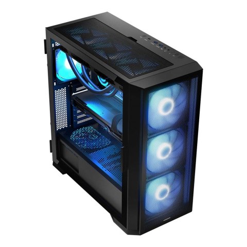 MODECOM OBUDOWA HORIZON ARGB FLOW MIDI USB TYPE -C CZARNA MODECOM OBUDOWA HORIZON ARGB FLOW MIDI USB TYPE -C CZARNA