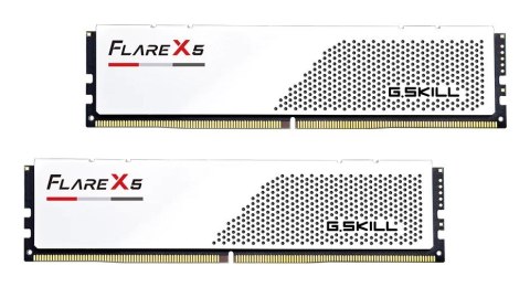 G.SKILL FLARE X5 AMD DDR5 2X32GB 6000MHZ CL30 EXPO WHITE F5-6000J3040G32GX2-FX5W
