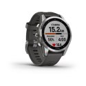 Garmin Fenix 7S sports watch, silver