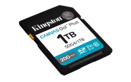 Karta pamięci Kingston Canvas Go Plus SDG4/1TB (1TB; Class U3, V30; Karta pamięci)