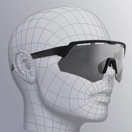 Okulary rowerowe Rockbros polaryzacyjne z ochroną UV i wkładką korekcyjną - szare