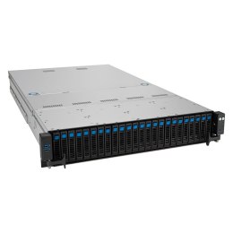 Platforma Asus Rack (2U) RS520A-E12-RS24U AMD Epyc 9004 (16x NVMe, 8x SATA/SAS, 2xM.2, 2xGPU, 2x10Gbe, IPMI, 1+1 1600W) (WYPRZED