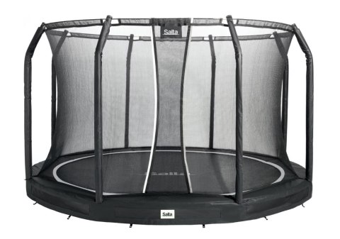 Trampolina Premium Ground Combo 251cm czarna