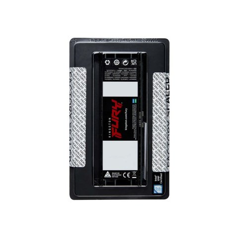 KINGSTON DDR5 128GB 6400MT/s CL32 DIMM (Kit of 4) FURY Renegade