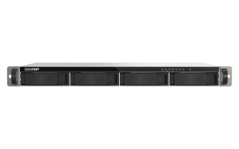 Qnap TS-433eU, 1U RACK, 4x 2.5"/3.5" SATA, ARM Cortex-A55 2,0GHz 4C, 4GB, 2x 2.5GbE, 2x USB 3.2, adapter 60W Qnap TS-433eU, 1U RACK, 4x 2.5"/3.5" SATA, ARM Cortex-A55 2,0GHz 4C, 4GB, 2x 2.5GbE, 2x USB 3.2, adapter 60W