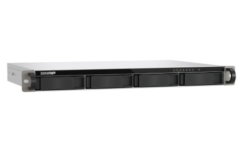 Qnap TS-433eU, 1U RACK, 4x 2.5"/3.5" SATA, ARM Cortex-A55 2,0GHz 4C, 4GB, 2x 2.5GbE, 2x USB 3.2, adapter 60W Qnap TS-433eU, 1U RACK, 4x 2.5"/3.5" SATA, ARM Cortex-A55 2,0GHz 4C, 4GB, 2x 2.5GbE, 2x USB 3.2, adapter 60W