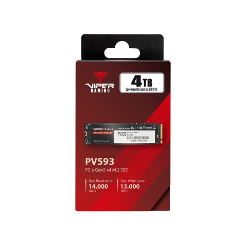 SSD Patriot Viper PV593 M.2 PCI-E Gen5 x4 NVMe2 4TB