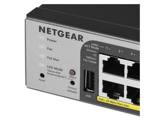 Switch Netgear GS752TPP-300EUS 52p PoE 760W (PoE+: 48p) Managed Gigabit Switch Netgear GS752TPP-300EUS 52p PoE 760W (PoE+: 48p) Managed Gigabit